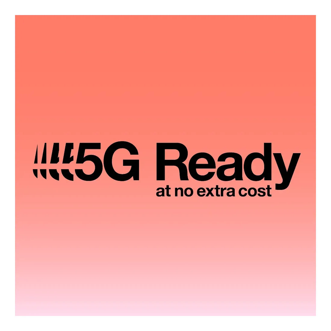 5G ready mobile broadband graphic showing high speed connectivity