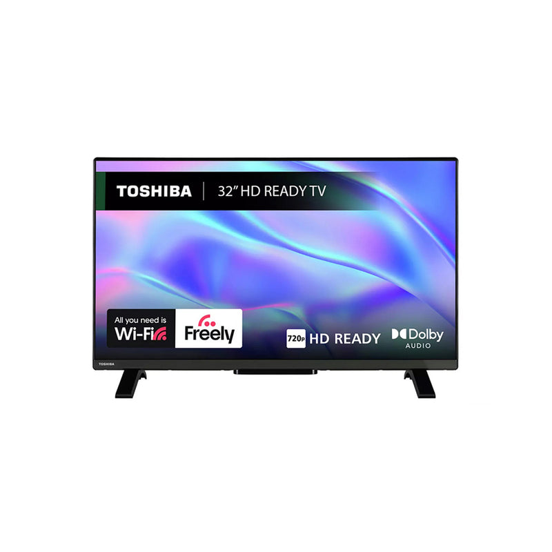 Toshiba 32" Smart HD Ready HDR QLED TV – Freely TV (2025 Model)