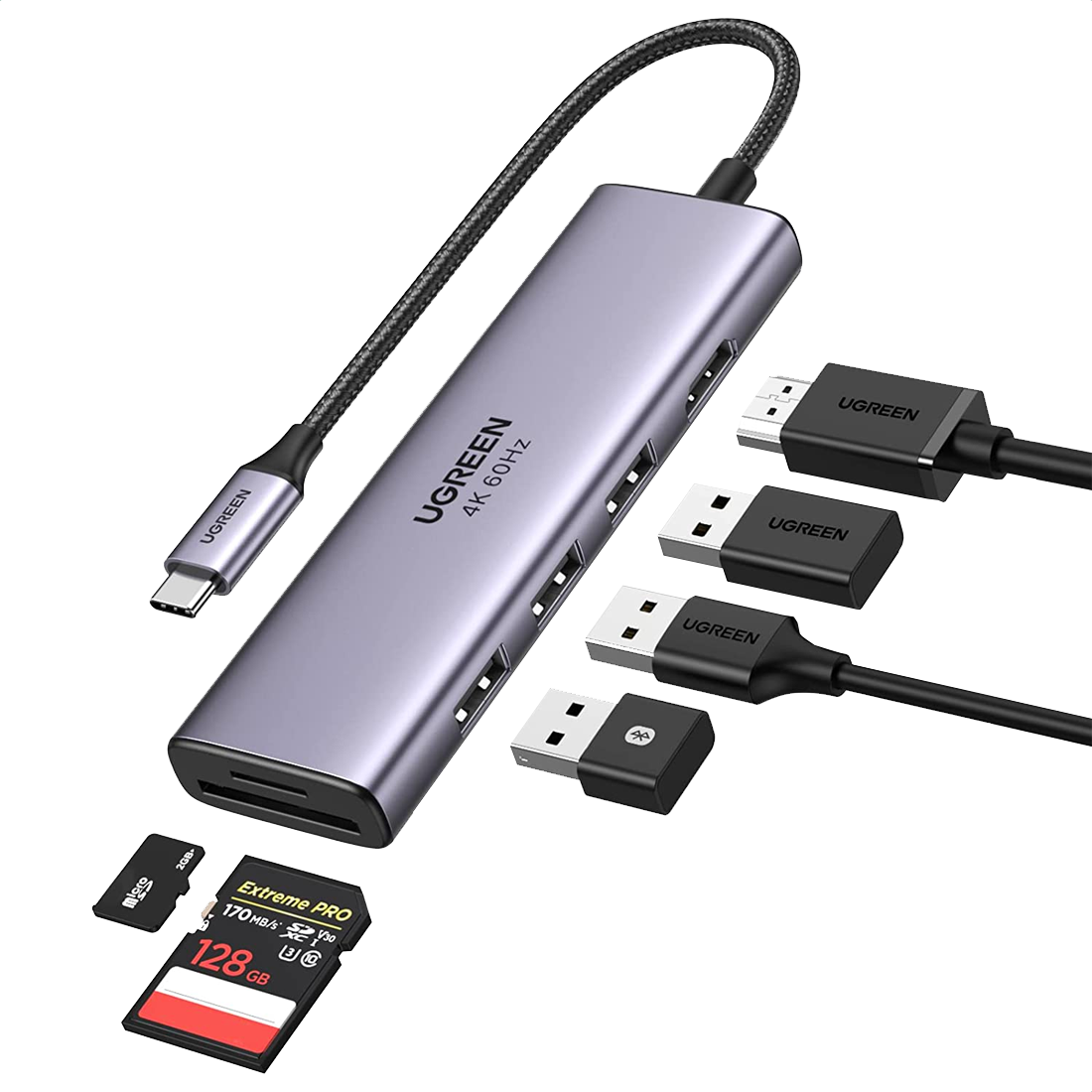 UGREEN USB 7-IN-1 USB C HUB Adapter