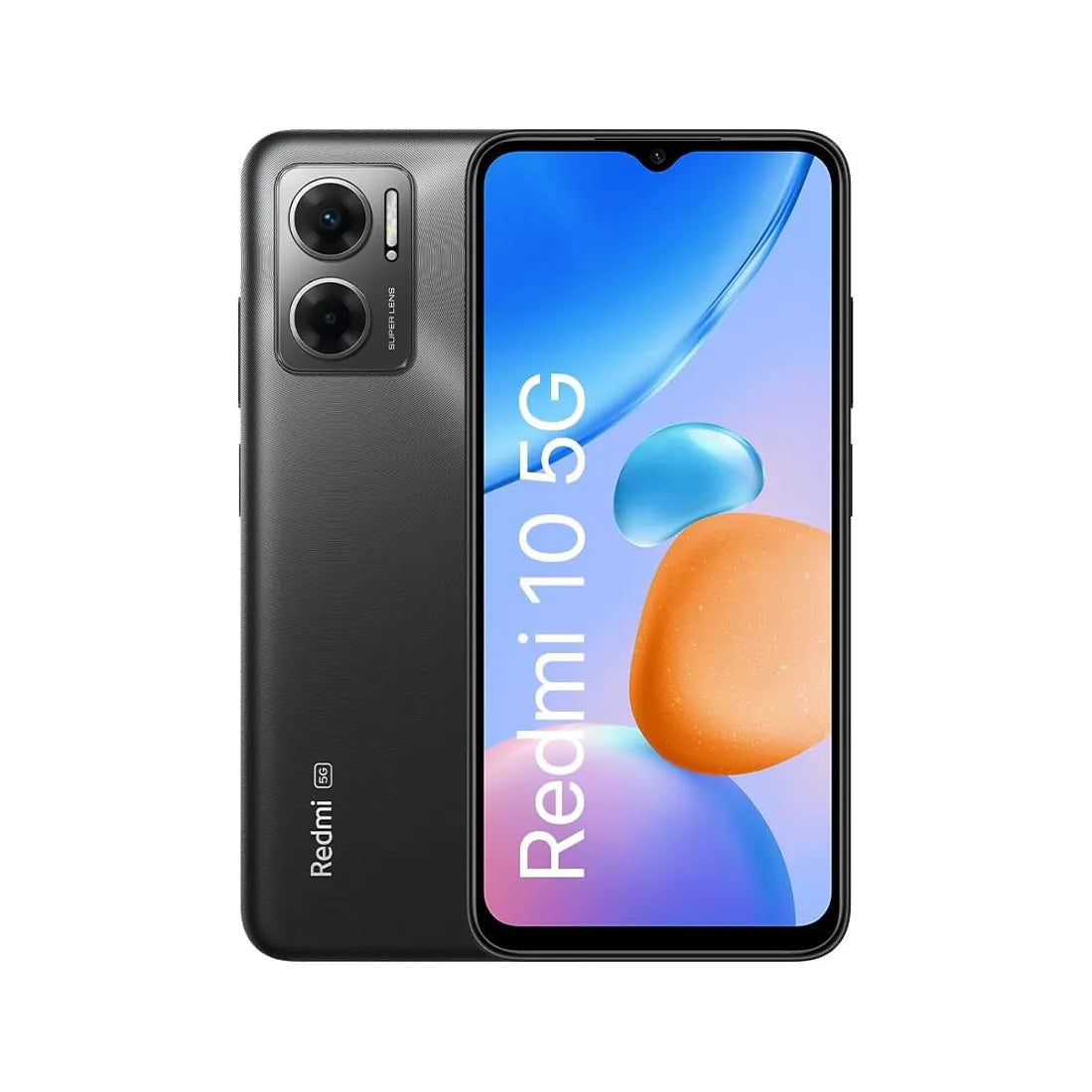 Xiaomi Mi 10 5G smartphone showing front display and black rear design