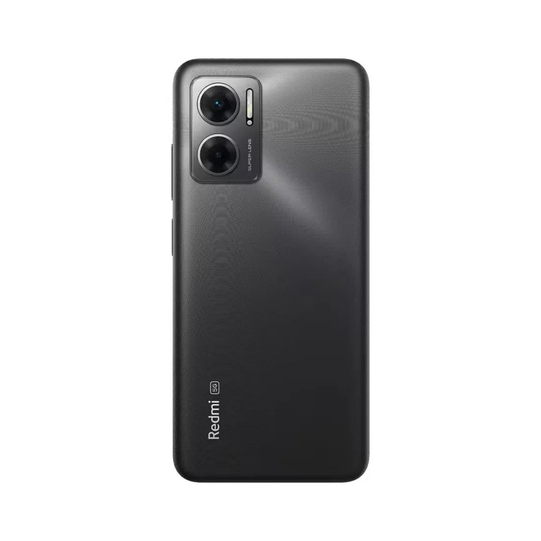 Rear view of Xiaomi Mi 10 5G smartphone highlighting camera module and black finish