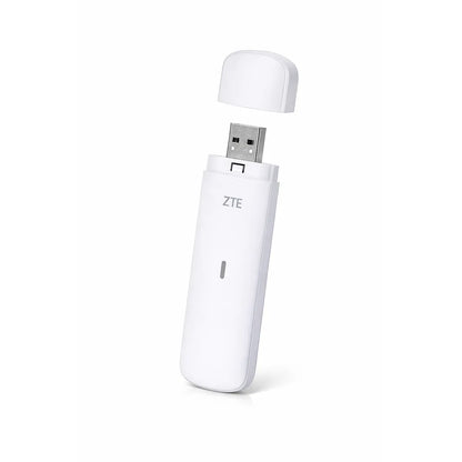 ZTE MF833 4G USB mobile broadband dongle with USB connector extended