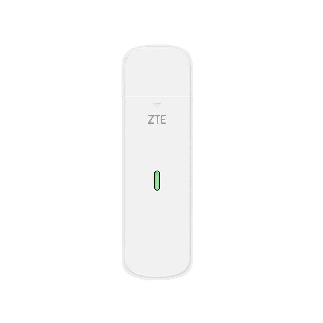 ZTE MF833 4G USB mobile broadband dongle front view showing LED indicator