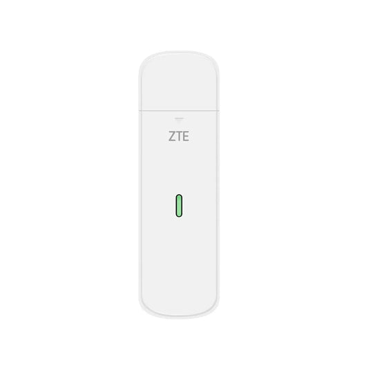 ZTE MF833 4G USB mobile broadband dongle front view showing LED indicator