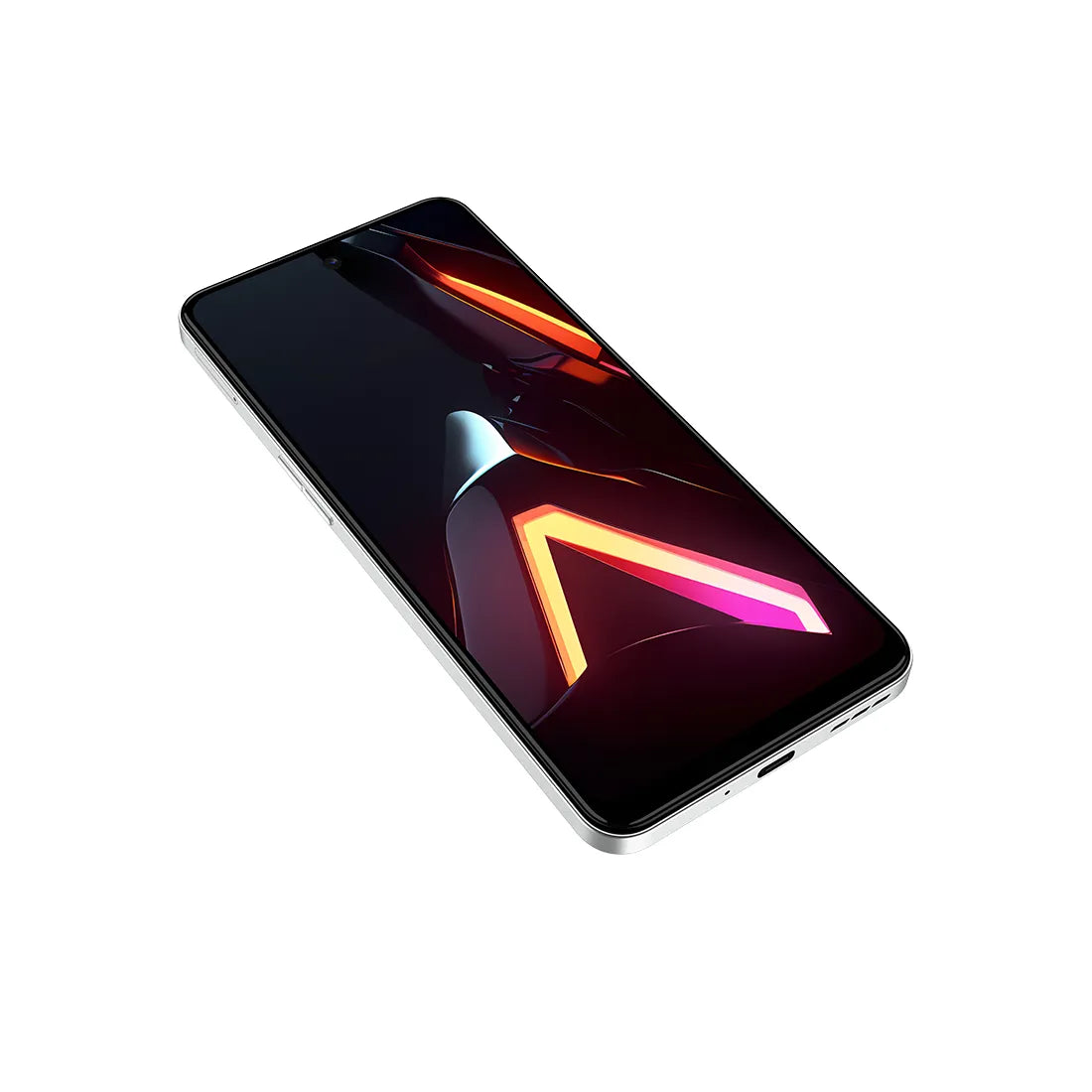 ZTE Nubia Neo 3 front portrait view showing display in white frame