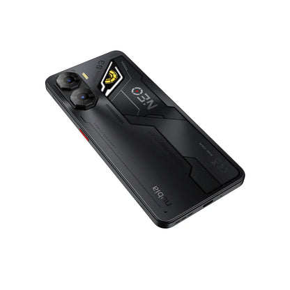 ZTE Nubia Neo 3 angled rear design showing camera module in black